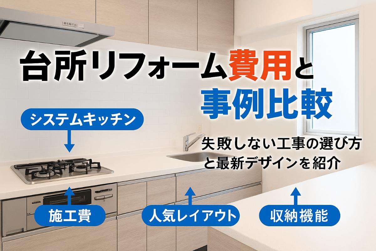 リフォーム台所の費用相場と工事事例を徹底解説！失敗しない選び方と最新キッチンデザイン比較
