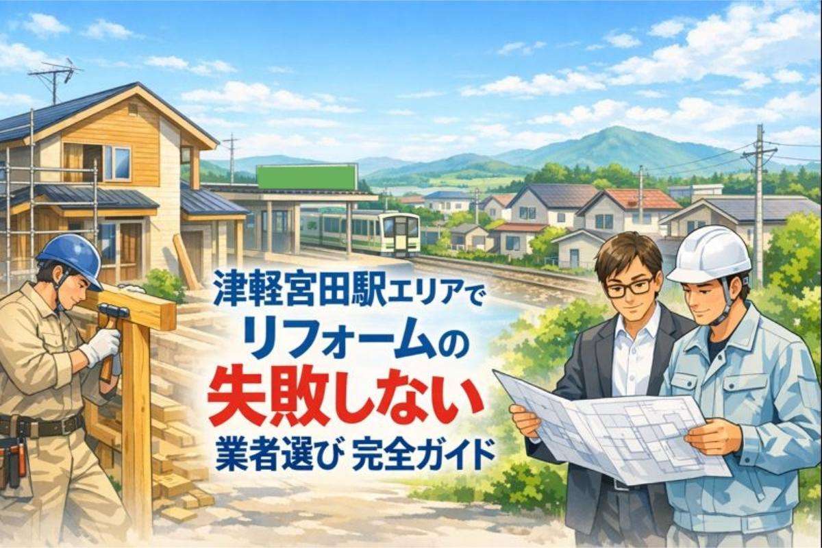 津軽宮田駅エリアでリフォームの失敗しない業者選び完全ガイド