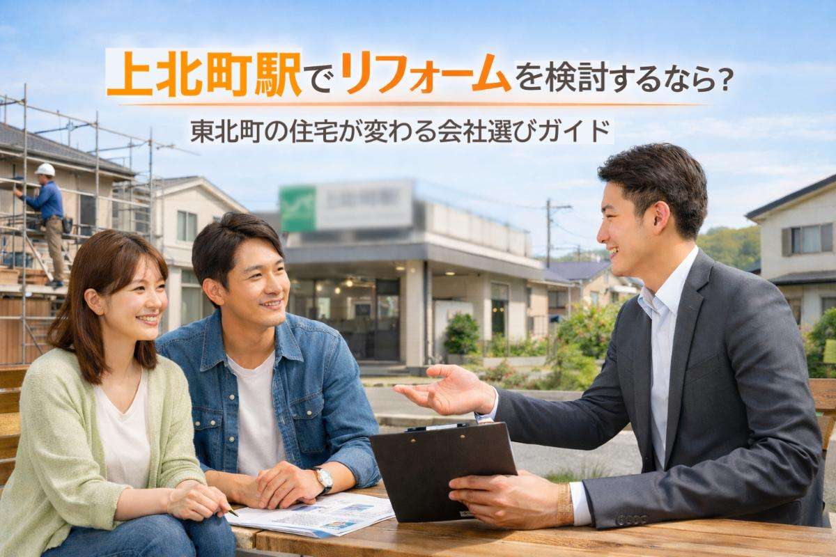 上北町駅でリフォームを検討するなら？東北町の住宅が変わる会社選びガイド